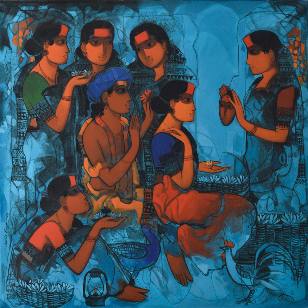 Explore the beauty of Sachin Sagare Paintings