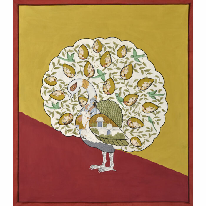 Miniature Shrinath Ji Swaroop - 1 Divine Pichwai Art
