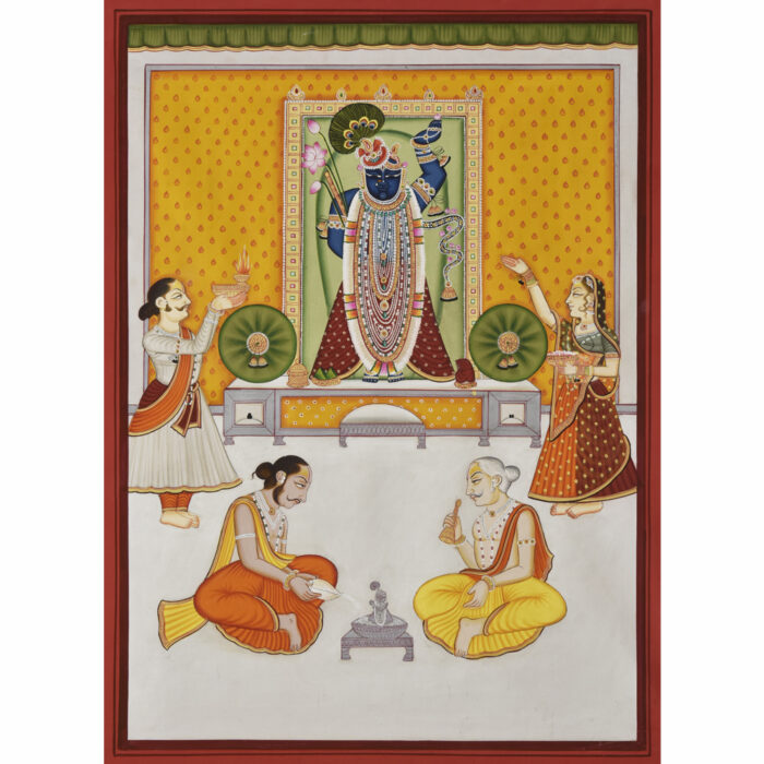 Miniature Shrinath Ji Swaroop – 10 Devotional Artwork