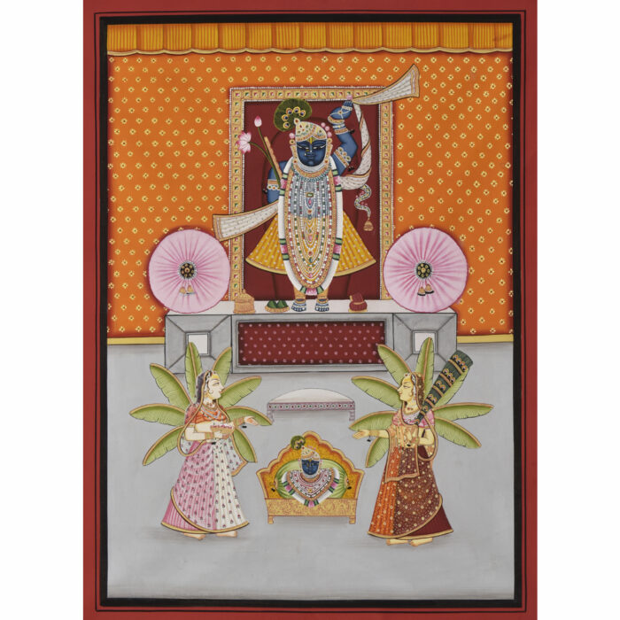Miniature Shrinath Ji Swaroop –3 Pichwai Art