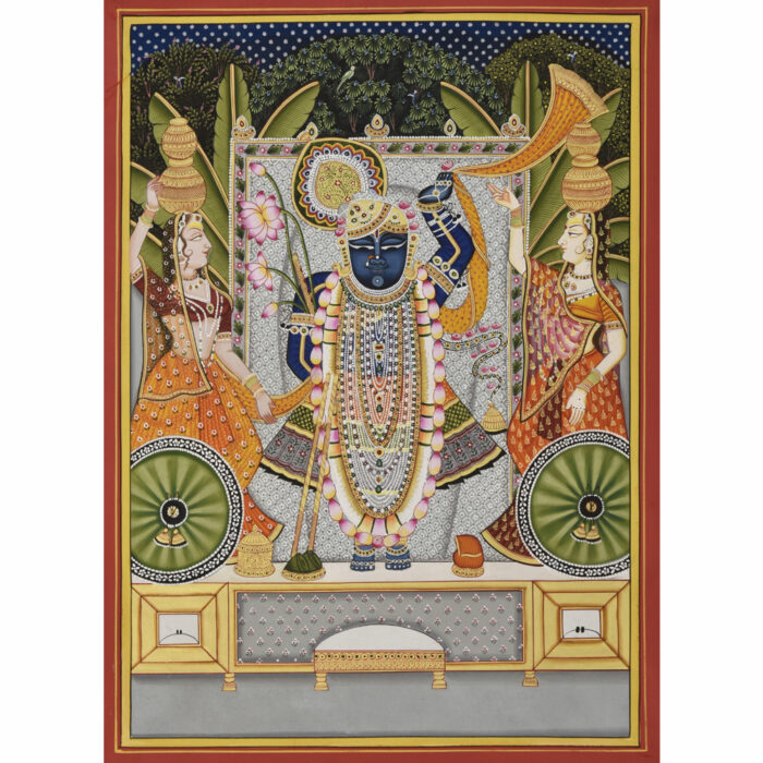 Miniature Shrinath Ji Swaroop – 11 Pichwai Art