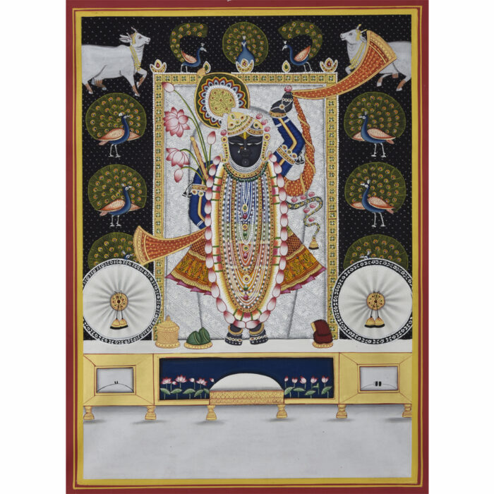 Miniature Shrinath Ji Swaroop – 9 | Divine Elegance