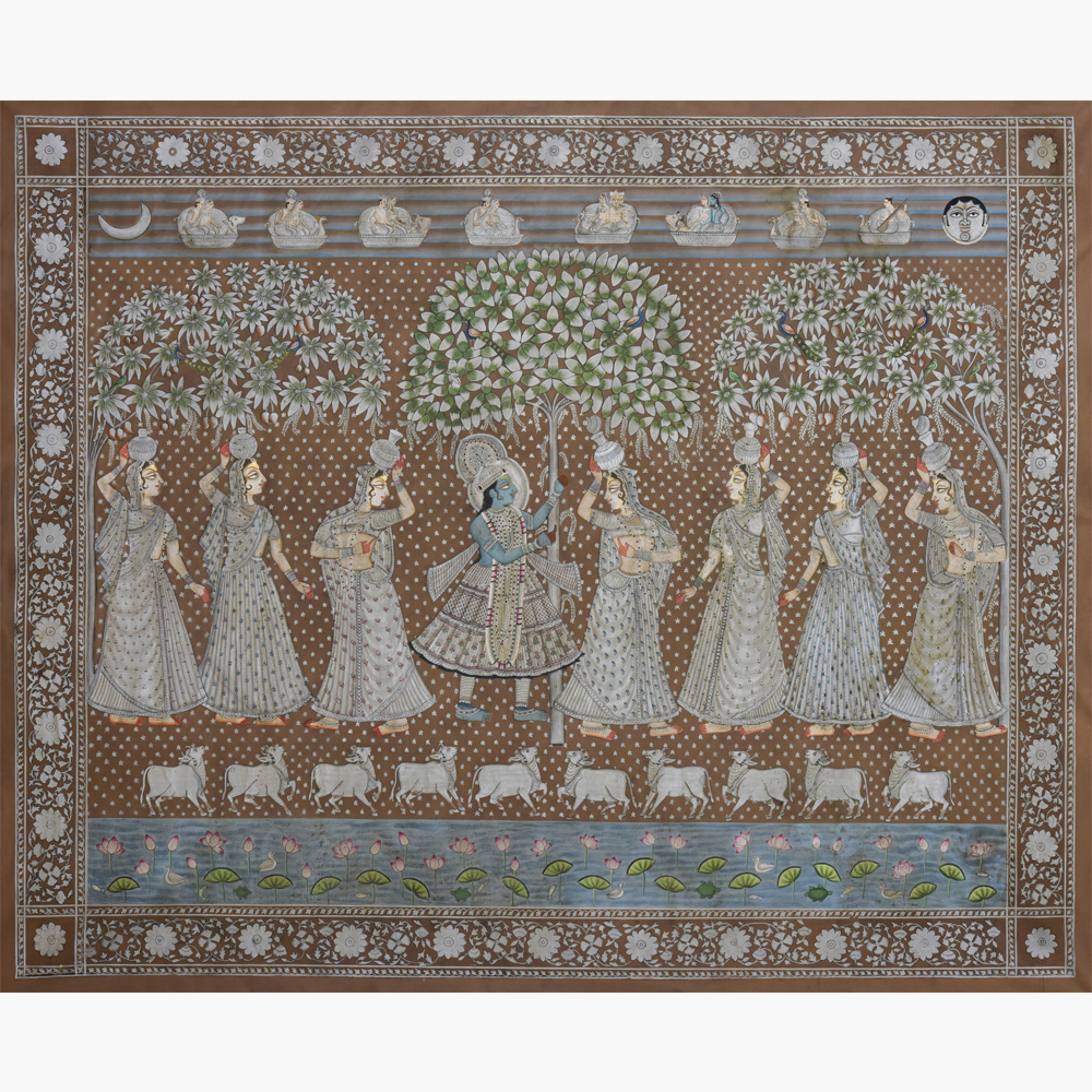Eternal Vrindavan Krishna Leela