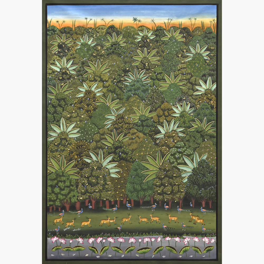 Van Vaibhav 7 | Divine Forest Harmony Art