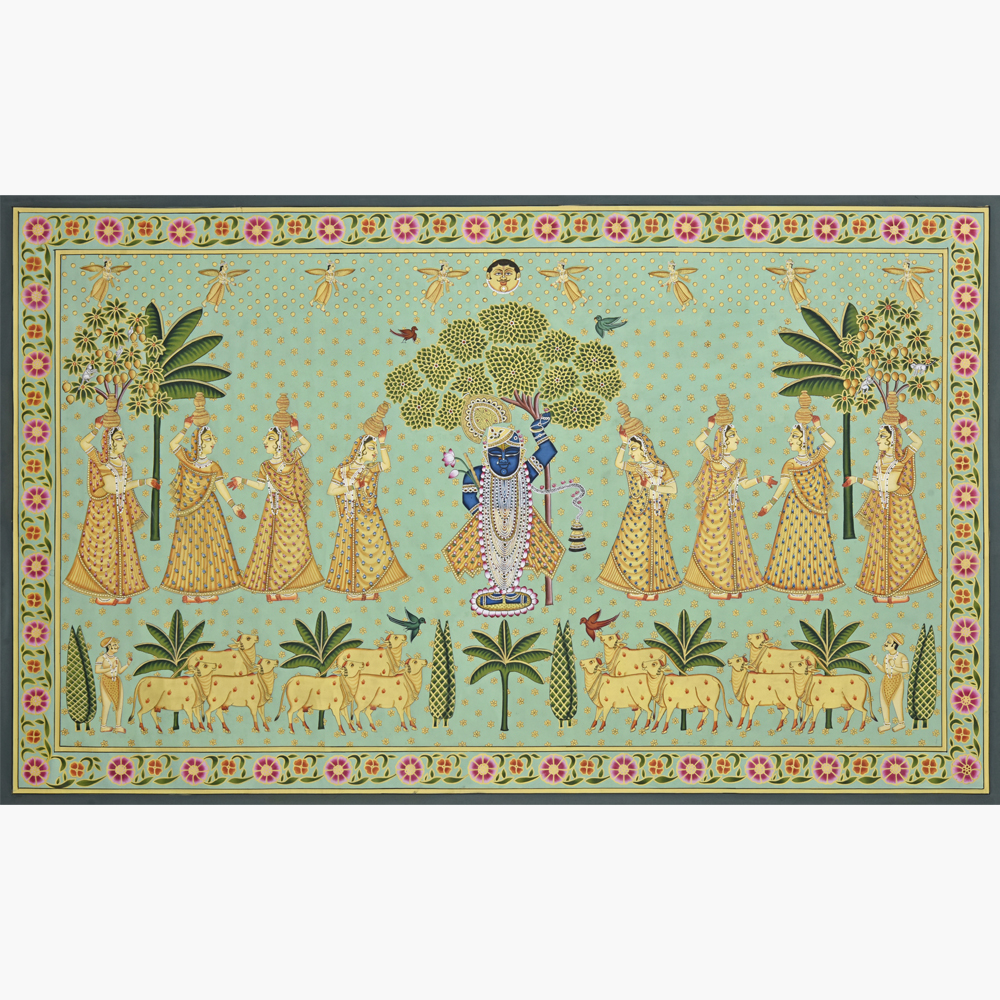 Shrinathji Vrajas Radiance – Divine Glow Art
