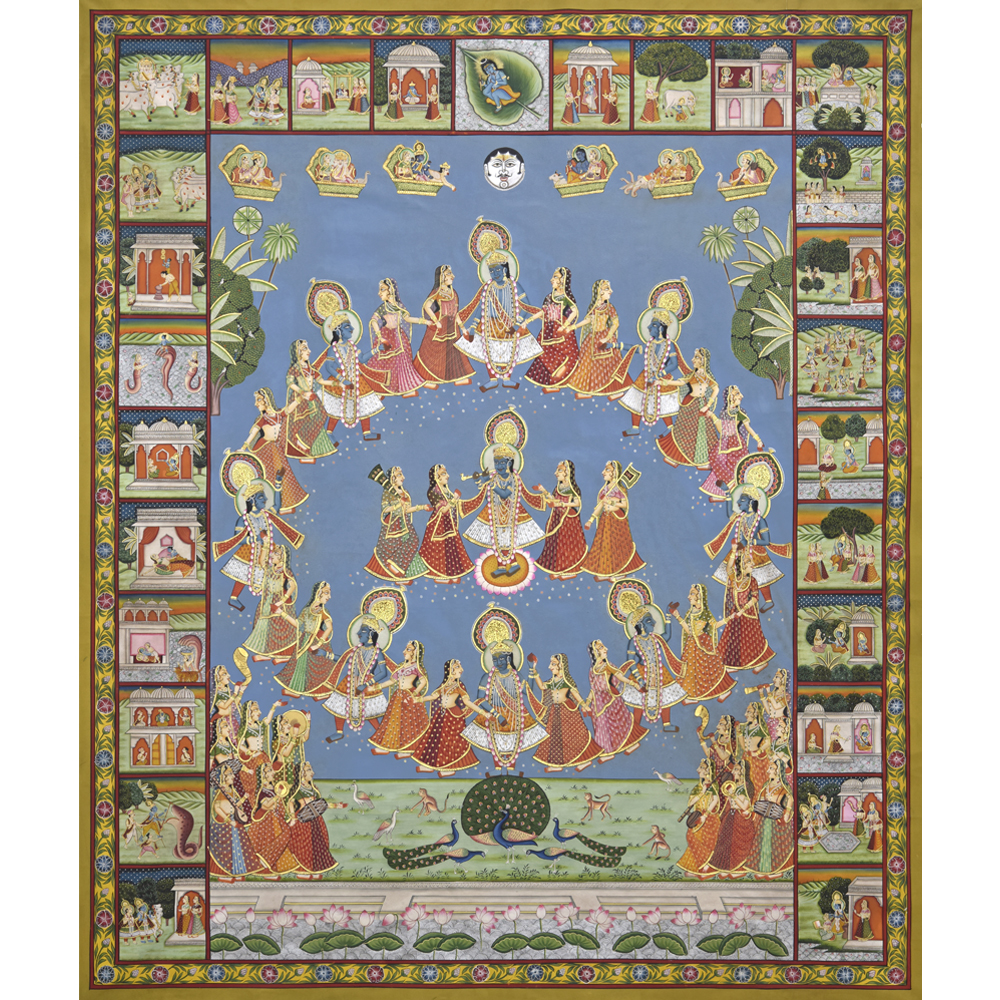 Sacred Dance of Krishna in The Divine Raas Leela