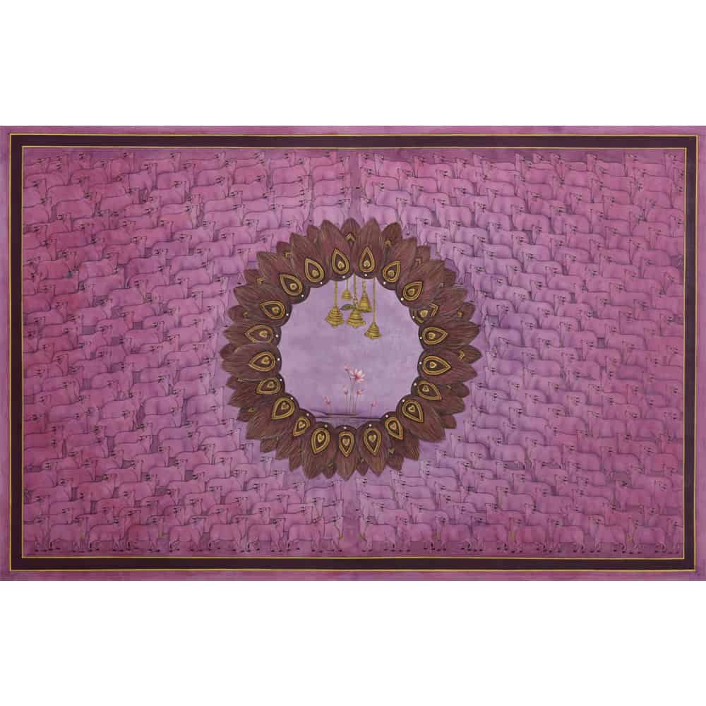 Eternal Gopala Pichwai Divine Sacred Devotion Art