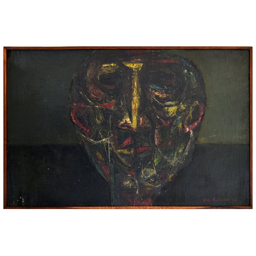 Piraji Sagara 7 Iconic Piraji Sagara 7 Oil on Board Painting 1980