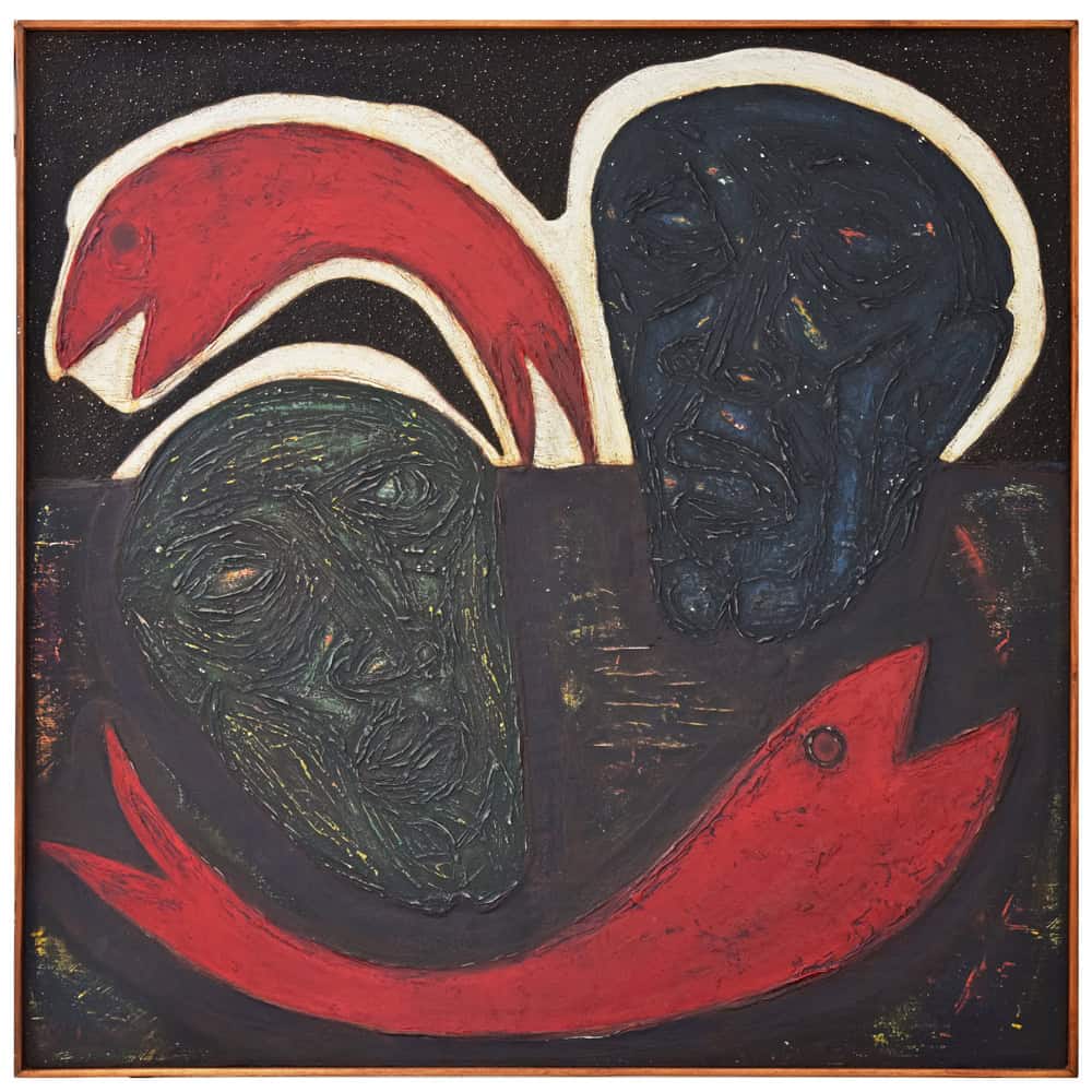 Iconic Piraji Sagara 6 Wall Mural Mixed Media Art