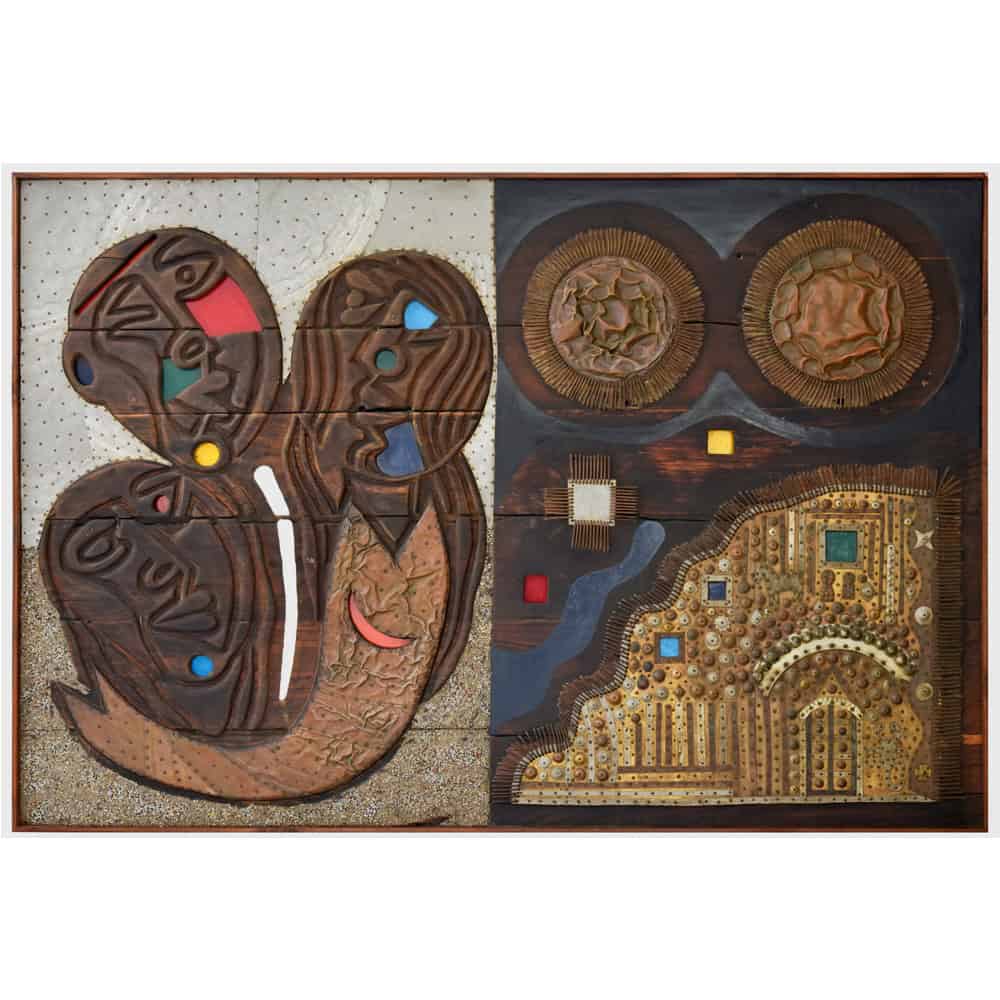 Piraji Sagara 4 Iconic Piraji Sagara 4 Artwork Mixed Media 1964